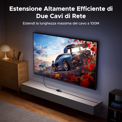 UGREEN Adattatore RJ45 10Gbps Connettore di Estensione Lan Accoppiatore Compatibile POE con Funzione di Protezione per Prolungare di Cavi Gigabit Ethernet Cat7/ Cat6/ Cat5e (Nero, 1 Pezzo) - Immagine 2