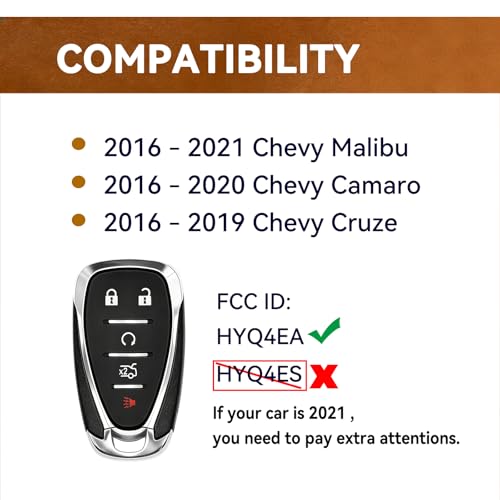 Llaveros inteligentes Chevy soluciona la pérdida de mando para Malibu 2016 a 2021 2