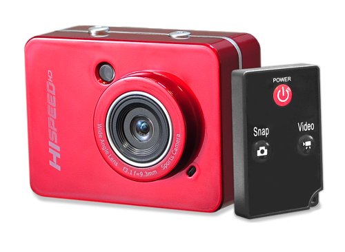 Image of Pyle PSCHD60RD Hi-Speed HD 1080P Hi-Res Digital Camera /Camcorder, Full HD Video, 12 Mega Pixels, 2.4-Inch Touch Screen Video Camera with 2.5-Inch LCD (Red)