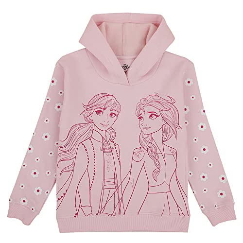Image of Kidsville Frozen Printed Regular Fit Multicolor Poly Cotton Girl's Sweatshirt