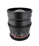 Rokinon CV24M-C 24mm T1.5 Cine Wide Angle Lens for Canon with De-Clicked Aperture and Follow Focus Compatibility