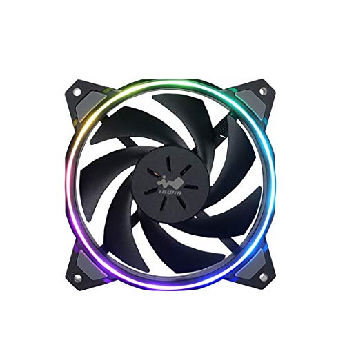 Inwin Sirius Loop Addressable Rgb Triple Fan Kit 120Mm High Performance Cooling Computer Case Fan Cooling #TOP1