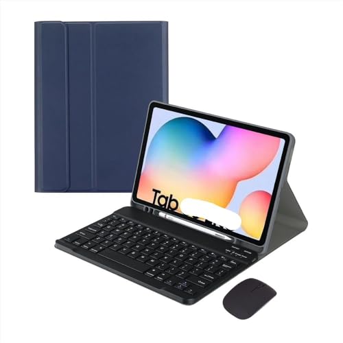 Teclado Samsung Tab S6 Lite y funda con ranura para estudiar en cafeterías