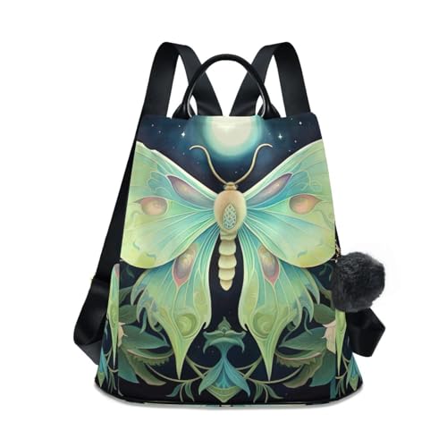 Sac à dos femme vert antivol avec fermeture éclair sac étanche mode