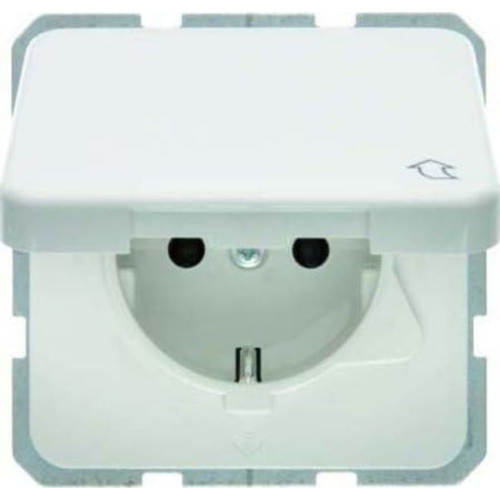 Berker Gniazdo wtykowe Pws 471509 Schuko WG-UP IP44 gniazdko 4011334229223