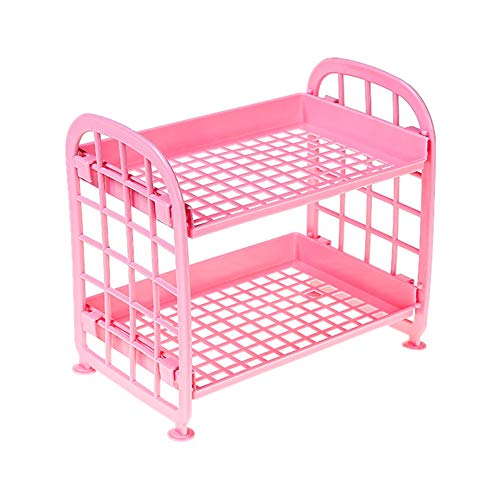 KUENG Bathroom Storage Shelves Shower Caddy No Drill Shower Tidy Sink Tidy Caddy Plastic Shower Caddy Bathr Storage For Showerstorage Bathroom Kitchen Hotel pink