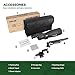 ESSLNB Spotting Scope with Tripod and Phone Adapter BAK4 25-75X70 FMC Target Spotting Scope for Hunting Straight Spotting Scope for Target Shooting Bird Watching
