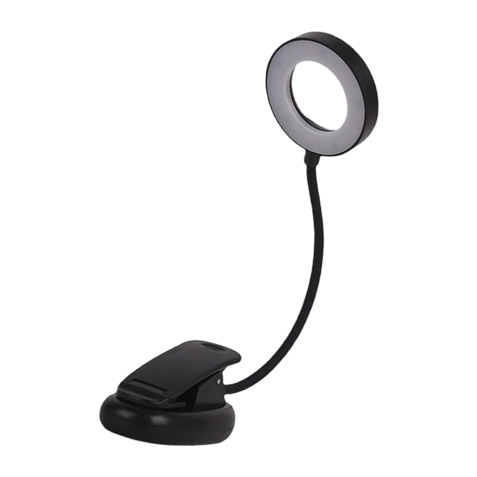 Hsioluted Multifunctional Eye Protections Table Lamp with 360 Degree Bendable Arm Clip on Desk Lamp Reading Table Light Enduring Clip on Desk