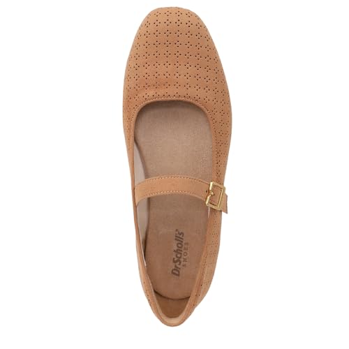 Dr. Scholl's Women's Wexley Jane Ballet Flat Mary Jane Flat Camelot Brown Microfiber Perf 10 M by Dr.Scholl's SHOES - Used condition - Image 5