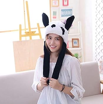 Cute Plush Panda Hat, DELFINO Ear 