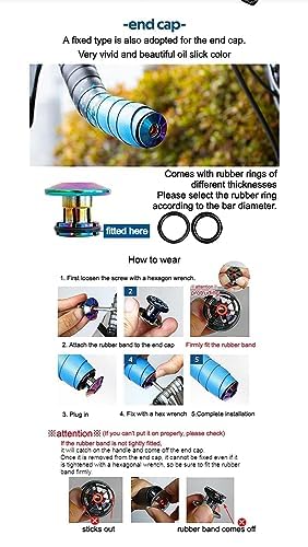 GORIX Cinta de barra Envoltura de agarre para manillar + Tapón resbaladizo de aceite de 2 barras para caminos de grava todoterreno Bicicleta de carretera Ciclismo (G.Akuma)