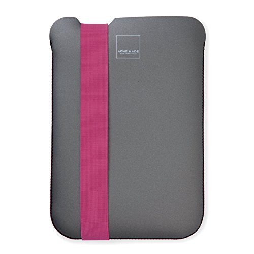 Preisvergleich Produktbild Acme Made Skinny Sleeve für iPad - Grau / Pink