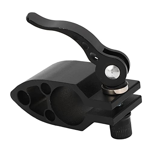 Pwshymi Aluminum Alloy Scooter Rod Clamp, Electric Scooter Vertical Rod Lock Replacement, 10 Inch Scooter Folding Clamp for Handlebar Rod, mainly Used with Vertical Rod