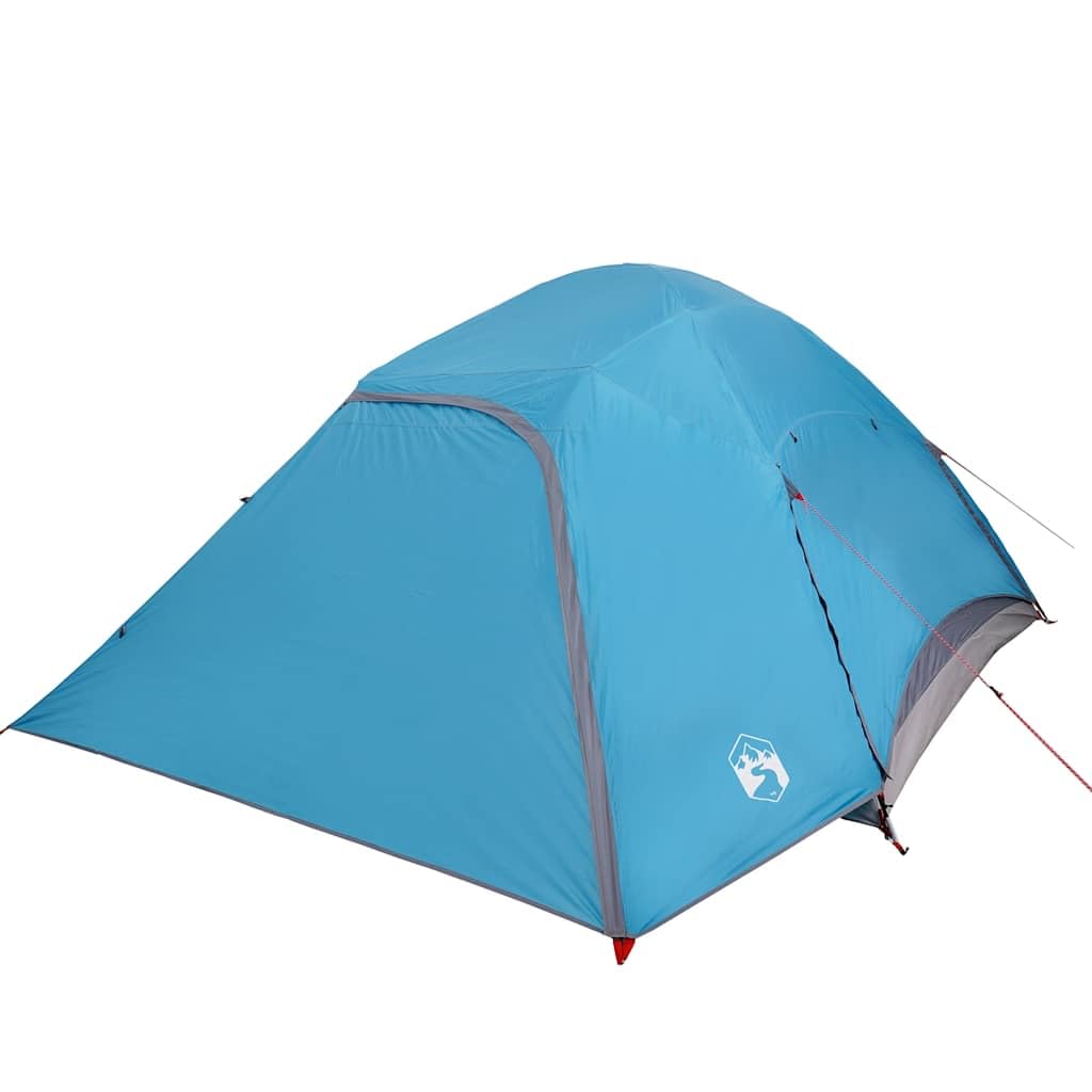 Genérico Tienda de campaña Familiar iglú 6 Personas Impermeable Azul,Deportes,Actividades al Aire Libre,Camping y Senderismo,Tiendas de campaña-94724