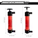 Wogomz Multi-Use Siphon Fuel Transfer Pump, Fluid Extractor Siphon Transfer Pump Kit for Gasoline Liquid Oil Air and Automotive, Efficient Siphon Fluid Exchange Transfer Pump