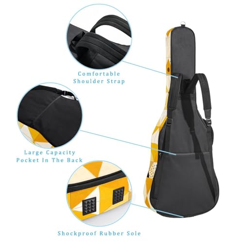 Étui de transport pour guitare 106,7 cm protégeant de la pluie et des rayures - 3