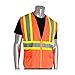 ANSI Type R Class 2 Two-Tone Eleven Pocket Premium Solid Surveyors Vest 302-MAPOR-4X, (50)