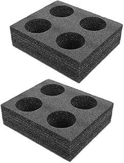 Foam Drink Carrier Holder Trays: 2pcs 4 Cup Holder Drink Carriers Delivery Coffee Drink Caddy Milk Tea Holder for Takeout Picnics Outdoors Travel