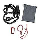 【Fácil de usar】Esta cuerda de remolque está especialmente diseñada para ATV. El sillín para padres solo necesita 2 pasos y se conecta a la bicicleta para un uso rápido en el manillar. Con esta cuerda de remolque puedes tirar de la bicicleta infantil en cualquier situación, montar en bicicleta es más seguro.