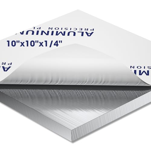 1/4Inch Thick Aluminum Sheet Plate, 10