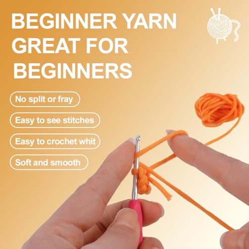 Image of Autglint Duck Crochet Kit for Beginners Adults & Kids, Amigurumi Learn to Crochet Starter Kit with 4K Step-by-Step Video Tutorials, Includes Pre-Started Yarn, Crochet Hooks & Accessories - White Duck