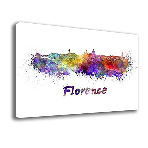 Printerland.it Quadro Moderno FIRENZE Skyline