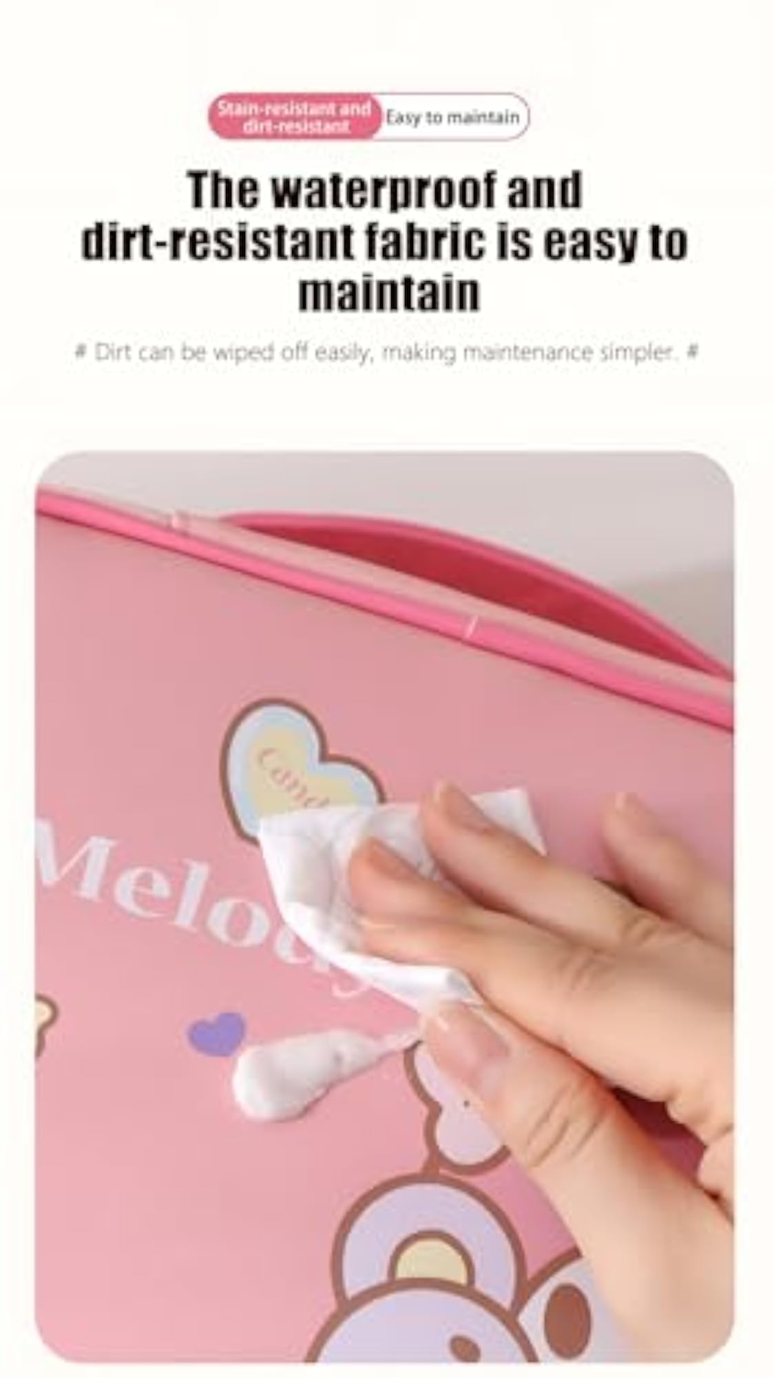 Makeup Organizer Travel Bag, Cute Cosmetic Pouch for Women