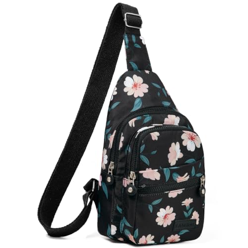 Image of Banelu Small Sling Backpack Crossbody Bags for Women Men, Sling Bag Cross Body Bag Fanny Packs Crossbody Purses