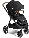 Joie Kava 3-in-1 Poussette - Versatile, Suspension tout-roue, Siège réversible, Système de voyage Compatible et sac transdermique amovible