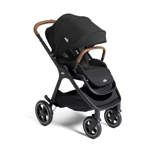 Joie, Kava 3-in-1 Stroller - Versatile, All-Wheel Suspension, Reversible Seat, Travel System Compatible and Detachable Crossbody Bag (Shale)