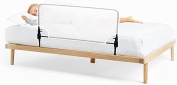 Agubugu Baby - Patternless White Mesh Foldable Bed Barrier 90cm