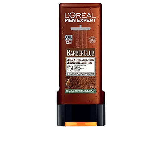 L'Oréal Paris Men Expert Barber Club Gel de Ducha Hidratante, 400ml