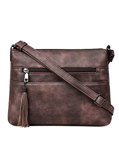 Sac en cuir souple de qualité supérieure au fini vintage authentique