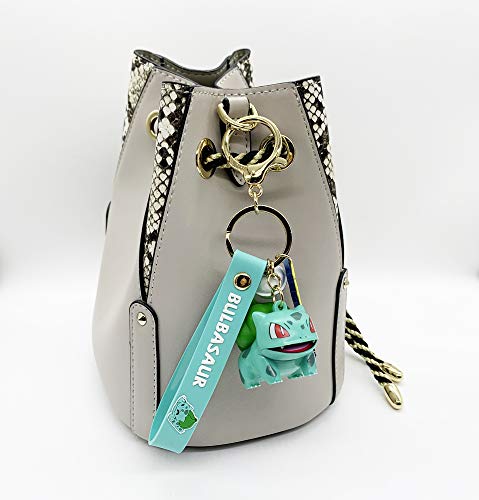 Yjacuing Anime Bulbasaur Cute Figure Keychain (Bulbasaur) #TOP4