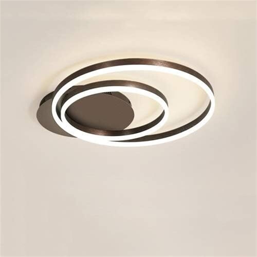 Lámpara de techo LED moderna Twos iluminación cálida para dormitorio y oficina 1