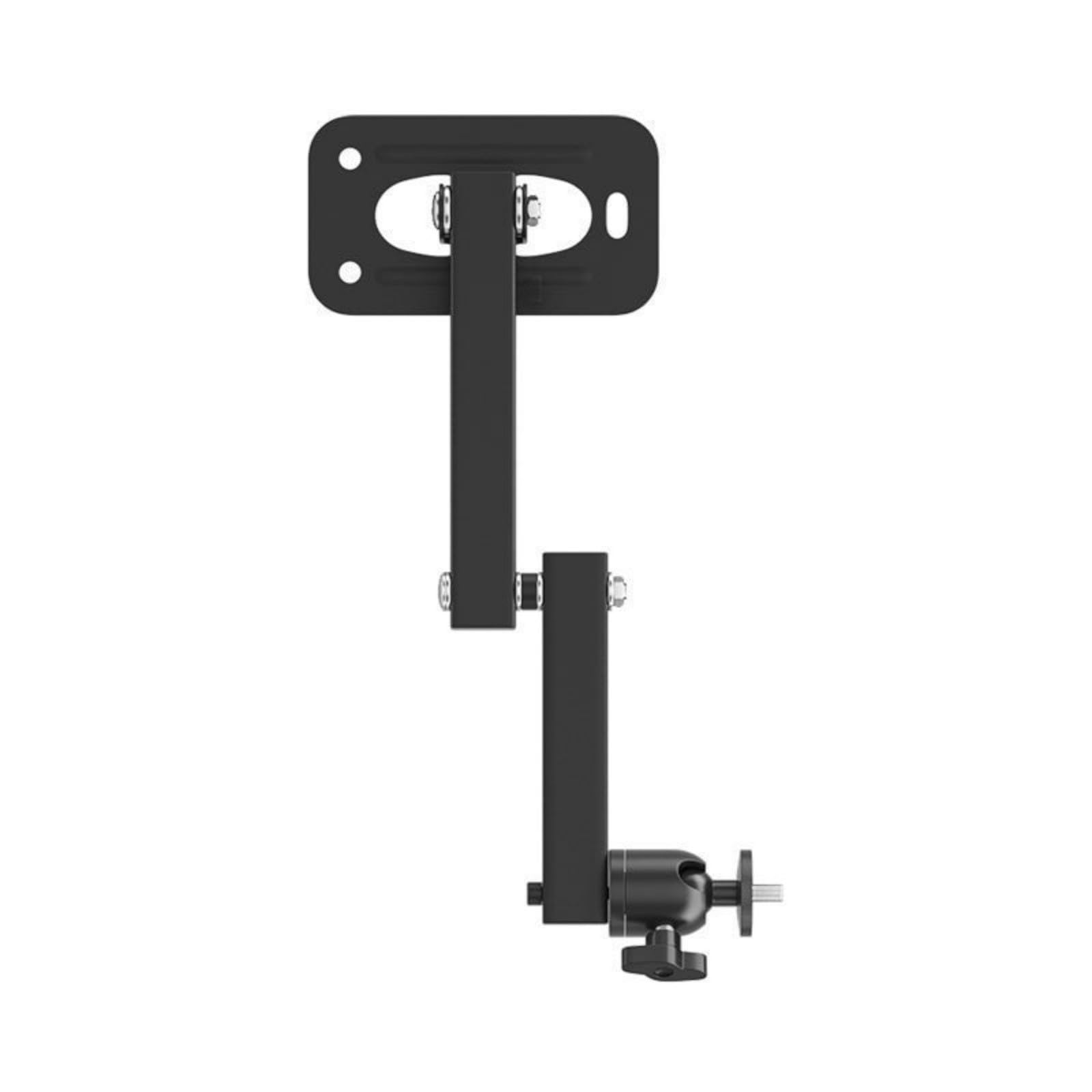 Soporte de techo para proyector de metal, 5 kg, rotación completa, placa de 1/4 pulgadas para cine en casa y cámaras, soporte de pared plegable de metal para proyectores