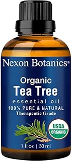Organic Tea Tree Oil 30 ml - Melaleuca Alternifolia Oils - Pure, Natural