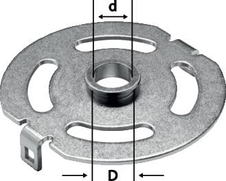 Festool Copying Ring for of-1400, 17 mm Diameter, Multi-colour, 17.00 mm x 14.00 mm - Image 3