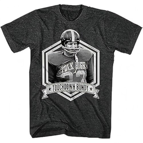 RFD6Uww23 Touchdown Bundy al TV Sitcom Polk High Adult T-Shirt Black XL