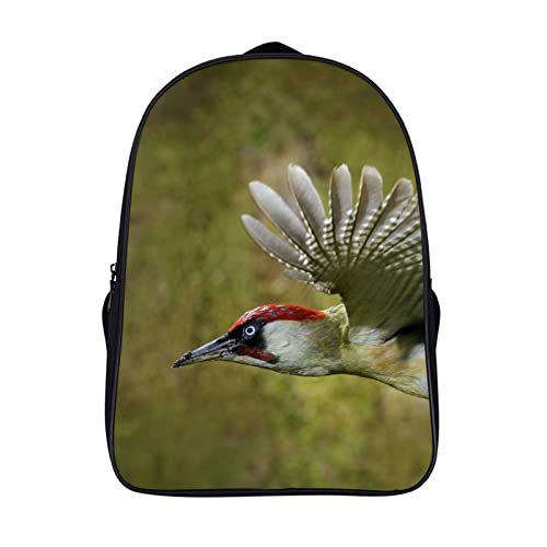 Sac à dos d'école woodpecker pour enfants et adolescents cartable tendance 40cm