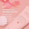 Natio Australia Rosewater Hydration Moisture Rich Hand and Nail Cream, 3.4 ounce - Soothing, Softening Hand Cream - Hand Lotion for Dry Cracked Hands