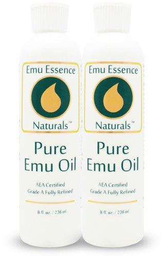 Emu Essence Pure Emu Oil 8 oz Twin Pack AEA Certified