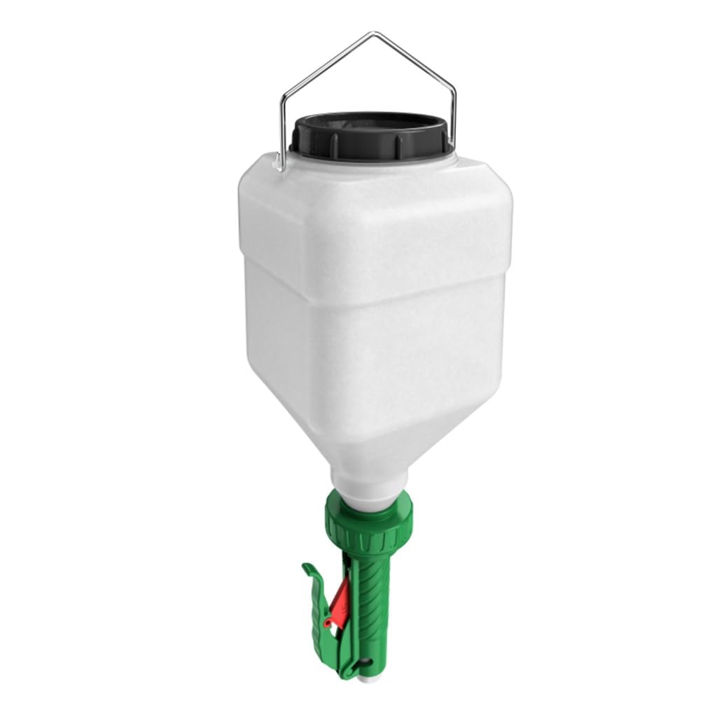 CTRLZS Sauce Dispenser 5.5L Condiment Squeeze Dispenser for Mustard, Salad, Ketchup, Mayonnaise Green