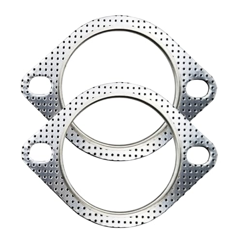 Image of 2-Pack 3-Inch Exhaust Gasket & 2-Bolt Exhaust Flange Repair Kit