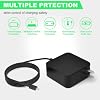 33W Charger Compatible for Asus Chromebook C201P C201 C201PA C100PA C100P C100 ADP-33AW B Small Square Tip Power Supply Cord