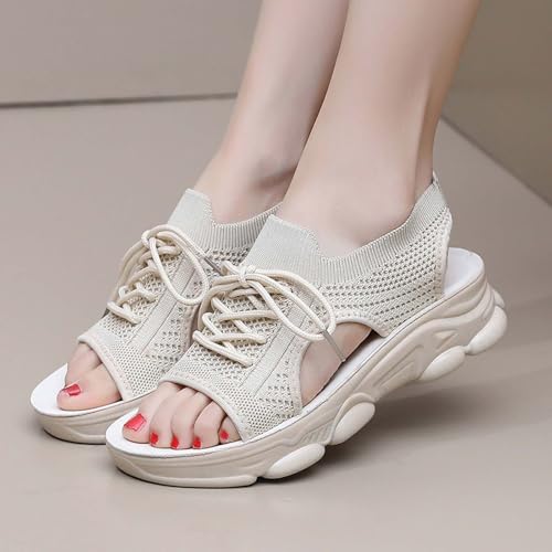 Sandales orthopédiques femmes chaussures de sport de plage d'eau respirantes en tricot - 3