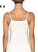 EGI ® Luxury Wool Silk Camisole Spaghetti Straps Top. Proudly Made in Italy. (3 (Small), Bianco)