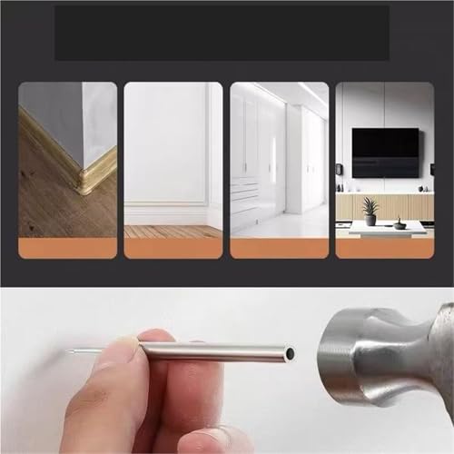 Clavos de doble cabeza para molduras con fijación invisible, 800 piezas miniatura 4