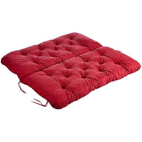 Ambientehome Garden Swing Seat Cushion Red Cover