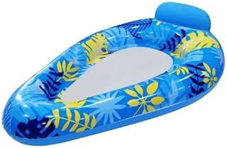 مرتبة أرجوحة شبكية عائمة علي شكل مثلث مرتبة سرير مائي قابل للنفخ محمولة قابلة للنفخ مع مسند رأس للأرجوحة الصيفية للبالغين على الشاطئ في حوض السباحة البحري لون وردي